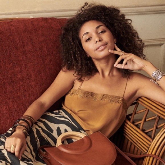 Sézane Delia Top Sz 38 - Picture 6 of 8